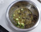 塩昆布とめかぶの和え物作り方2写真