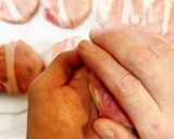 シャキ旨！れんこんの豚肉巻き作り方2写真