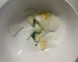 お一人様野菜たっぷりオイ味噌ウインナー丼作り方7写真