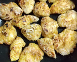 鶏ささみ肉のカレー風味炒め作り方5写真