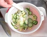 白菜を使ったペンネサラダ作り方1写真