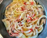 節約!ふわとろ甘辛カニカマ 卵丼作り方3写真