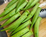 オクラのピリ辛ゴマだれ坦々風作り方1写真