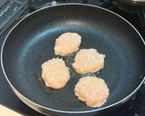 卵不使用！簡単！冷めてもふわふわ甘辛つくね作り方5写真