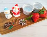 スノードームみたいな簡単クリスマスケーキ作り方7写真