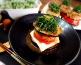 ＊ナスと豚挽き肉のハンバーガー＊作り方6写真