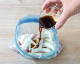 【ジッパー袋で時短】下味冷凍生姜焼き作り方4写真