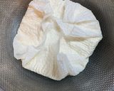 木綿豆腐から作ったカッテージチーズでチーズケーキ作り方4写真