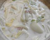白菜のクリームスープ作り方7写真