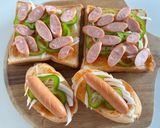 ポキポキウィンナーでピザトースト作り方3写真