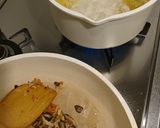エリンギガーリックパスタ作り方2写真