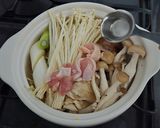 塩分控えめ きのこ豆乳鍋　ダイエットに！作り方2写真
