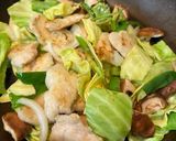 【ご飯がすすむ】鶏胸肉の回鍋肉丼作り方4写真