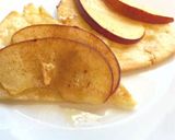 薄切りりんごのはちみつピザ作り方3写真