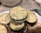 茄子と豚ひき肉のはさみ磯辺揚げ作り方5写真