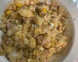 全てレンジ洋風梅味噌クリーム味炒飯弁当作り方12写真