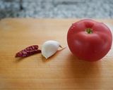 ワンポットで作るトマトのスープパスタ作り方1写真