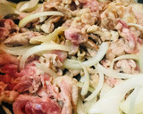 豚こまぎれ肉のポン酢しょうが炒め作り方2写真
