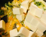 市販サラダ●ミニ豆腐＆炒り玉子のサラダ作り方1写真