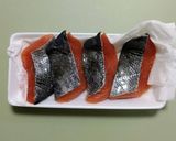 簡単秋の夕飯主菜鮭と蓮根と茸味噌バター炒め魚料理作り方7写真