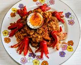 タコさんウインナーの炊き込みご飯🐙作り方3写真