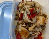 【簡単夕食】柔らか鶏胸肉と玉ねぎしめじの甘酢炒め作り方6写真