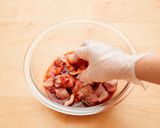 チーズフォンデュソースでチーズタッカルビ作り方3写真