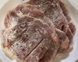 ご飯がススム！甘辛トンテキ作り方1写真