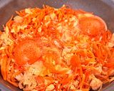 美味すぎやろがい🤤人参ツナの卵炒めー簡単作り方3写真