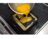そぼろと海苔のだし巻き玉子★動画あり★作り方16写真