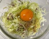納豆卵キャベツ作り方3写真