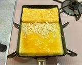 とろ〜りチーズ入りだし巻き玉子♡作り方4写真