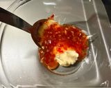 春菊と豆腐のチリサラダ作り方4写真