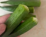 オクラと長芋のおかか塩昆布和え作り方2写真