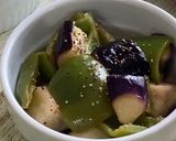 ナスとピーマンのレモンコンソメバター煮作り方5写真
