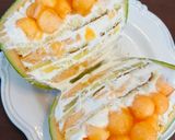 まるごとメロンケーキ作り方6写真