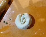 中華風ネギの焼きパン(葱油餅)作り方6写真
