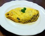 茸&ミートオムレツ +モリンガの生葉作り方8写真