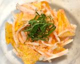 簡単時短副菜☆ 柿サラダ♪大根とたらこのマヨ和え作り方5写真