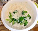 海老ブロッコリー入り明太豆腐グラタン作り方6写真