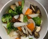 お一人様洋風味噌ドレ味根菜たっぷり野菜炒作り方14写真