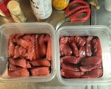 マグロの赤身と中トロのマグロ丼作り方3写真