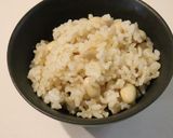 簡単★大豆水煮入り玄米（ロウカット）ご飯作り方4写真