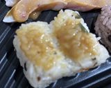 ワンプレート ～ブリの味噌焼き＆おにぎり＆お揚げ作り方3写真