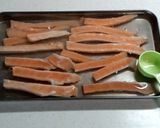 鮭ハラスから鮭トバを作る作り方5写真