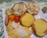 納豆チーズ入り簡単オムレツ作り方6写真