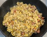 簡単☆ウインナー和風炒飯☆作り方3写真