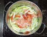 トマト中華スープ♪簡単作り方7写真