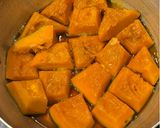 お惣菜！かぼちゃの煮物作り方5写真
