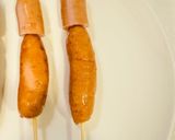 簡単☆食パンアメリカンドッグ☆作り方1写真